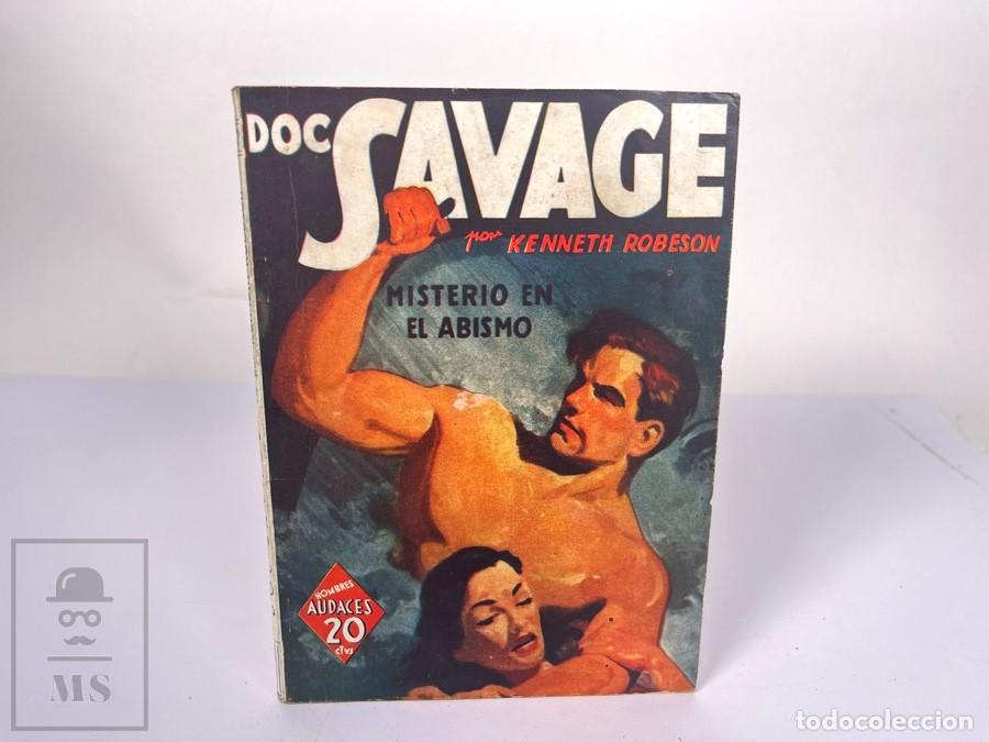 C&oacute;mics: Novela Doc Savage N&ordm; 52 - Misterio en el Abismo - Kenneth Robeson - Hombres Audaces - Ed. Molino
