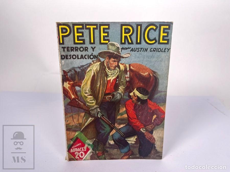 C&oacute;mics: Peter Rice N&ordm; 27 - Terror y Desolaci&oacute;n - Austin Gridley - Hombres Audaces - Ed. Molino