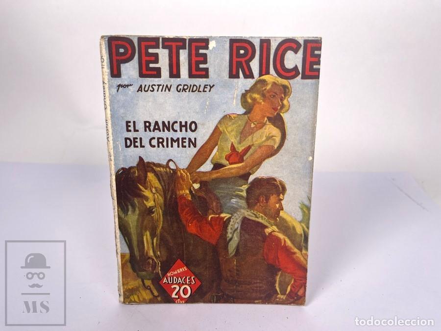 C&oacute;mics: Peter Rice N&ordm; 35 - El Rancho del Crimen - Austin Gridley - Hombres Audaces - Ed. Molino