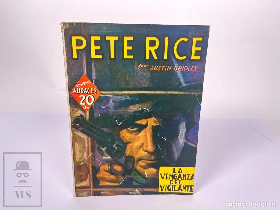 C&oacute;mics: Peter Rice N&ordm; 57 - La Venganza del Vigilante - Austin Gridley - Hombres Audaces - Ed. Molino