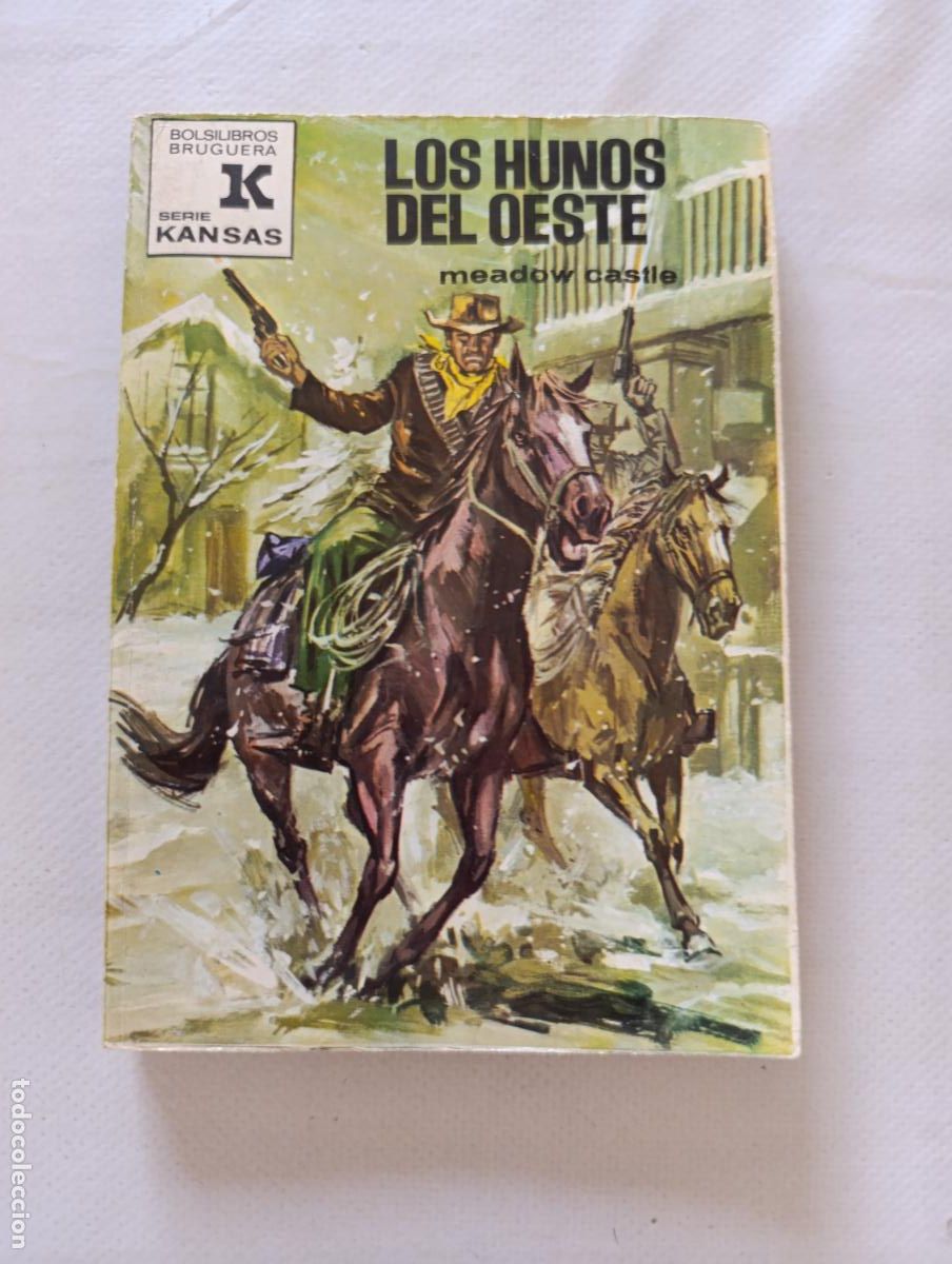 C&oacute;mics: SERIE KANSAS N&ordm; 655 - LOS HUNOS DEL OESTE - MEADOW CASTLE - BOLSILIBROS BRUGUERA (361)