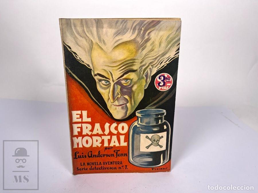 C&oacute;mics: La Novela Aventura / Serie Detectivesca - N&ordm; 151 El Frasco Mortal - Luis Anderson Fenn - Hymsa
