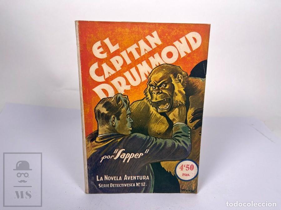 Comics: La Novela Aventura / Serie Detectivesca - N&ordm; 158 El Capit&aacute;n Drummond - Sapper - Hymsa