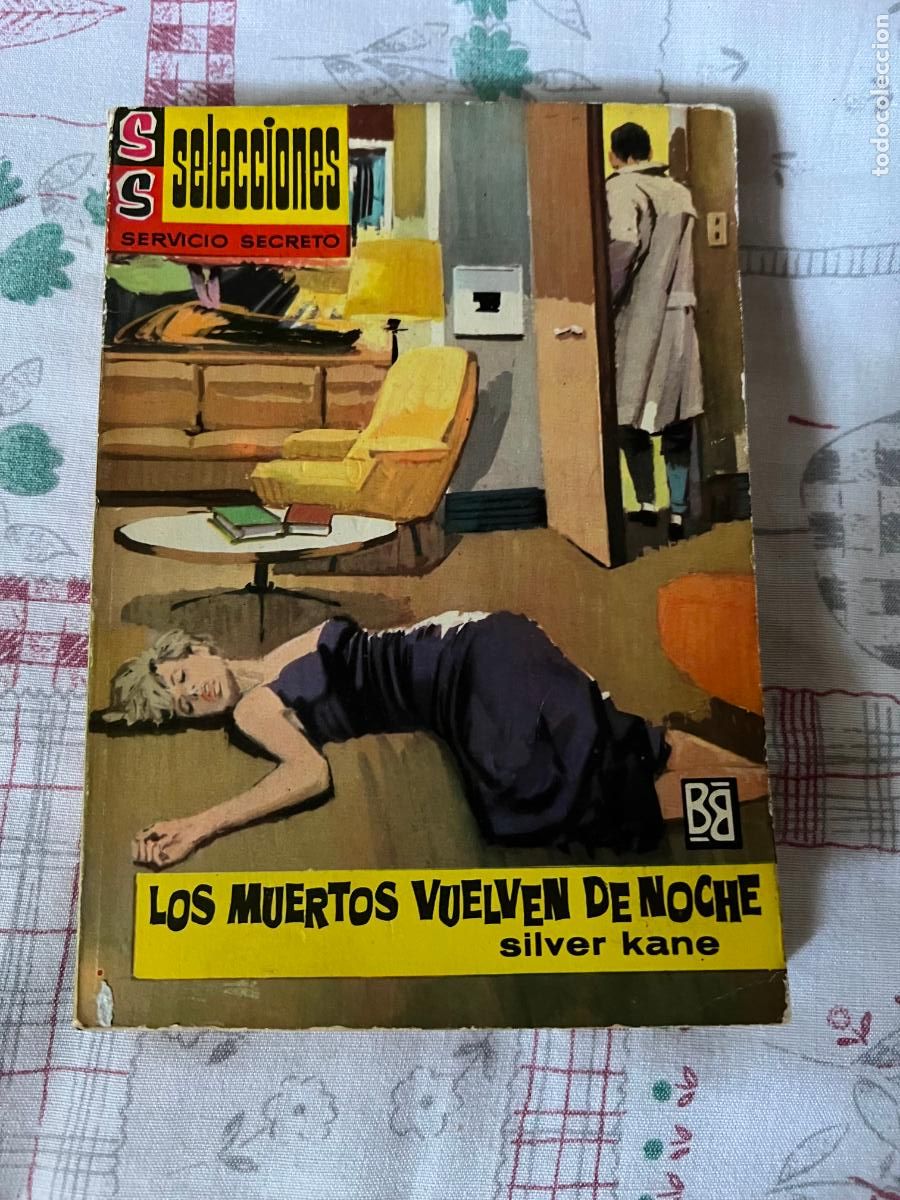 C&oacute;mics: SELECCIONES SS SERVICIO SECRETO, N&ordm; 19, L0S MUERTOS VUELVE DE NOCHE, SILVER KANE, 1&ordf; ED. 1963. E. B.