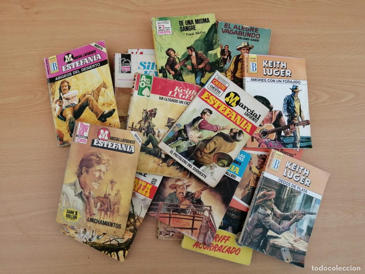 C&oacute;mics: LOTE 18 NOVELAS DEL OESTE (BOLSILIBROS VARIOS AUTORES)