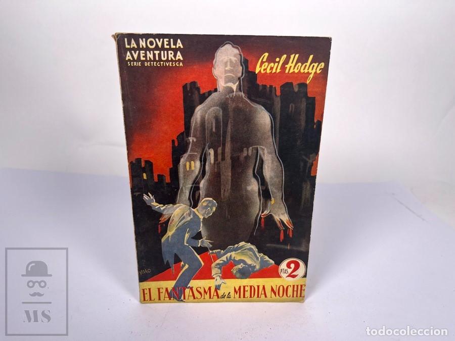 C&oacute;mics: La Novela Aventura / Serie Detectivesca - 179 El Fantasma de la Media Noche - Cecil Hodge - Hymsa