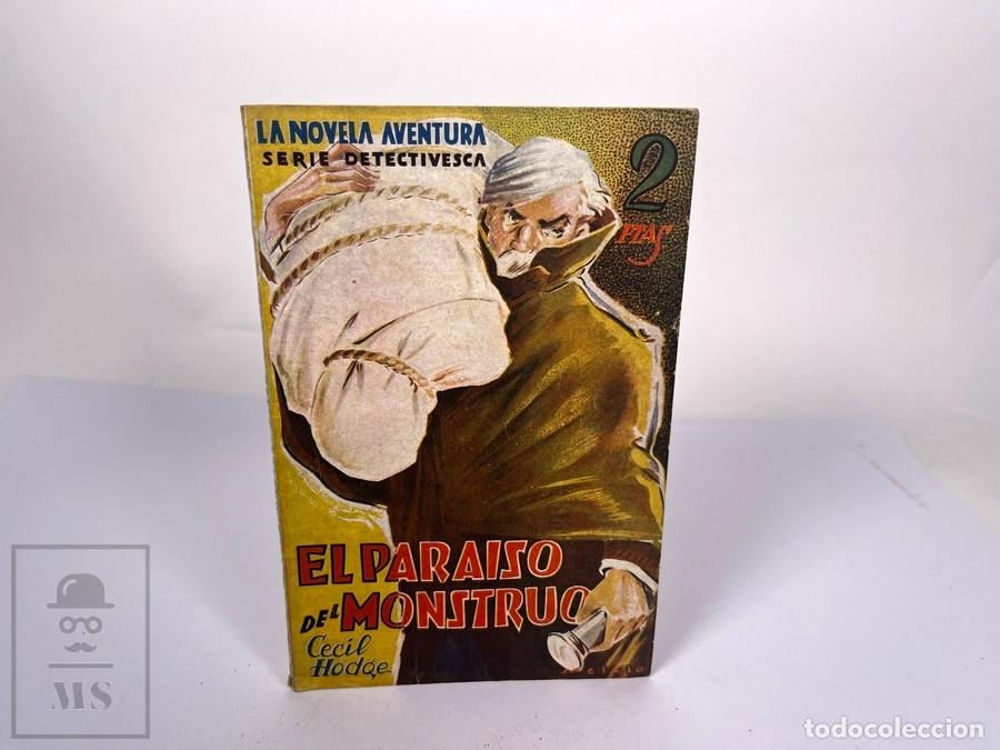 C&oacute;mics: La Novela Aventura / Serie Detectivesca - 194 El paraiso del Monstruo - Cecil Hodge - Hymsa