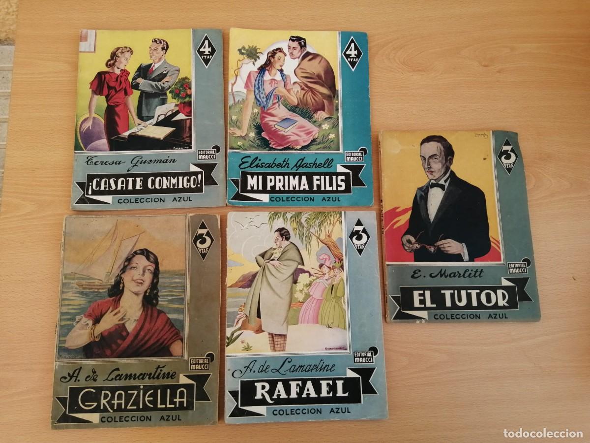 C&oacute;mics: COLECCION AZUL (5 TITULOS) CASATE CONMIGO - RAFAEL - EL TUTOR - GRAZIELLA - MI PRIMA FILIS -...