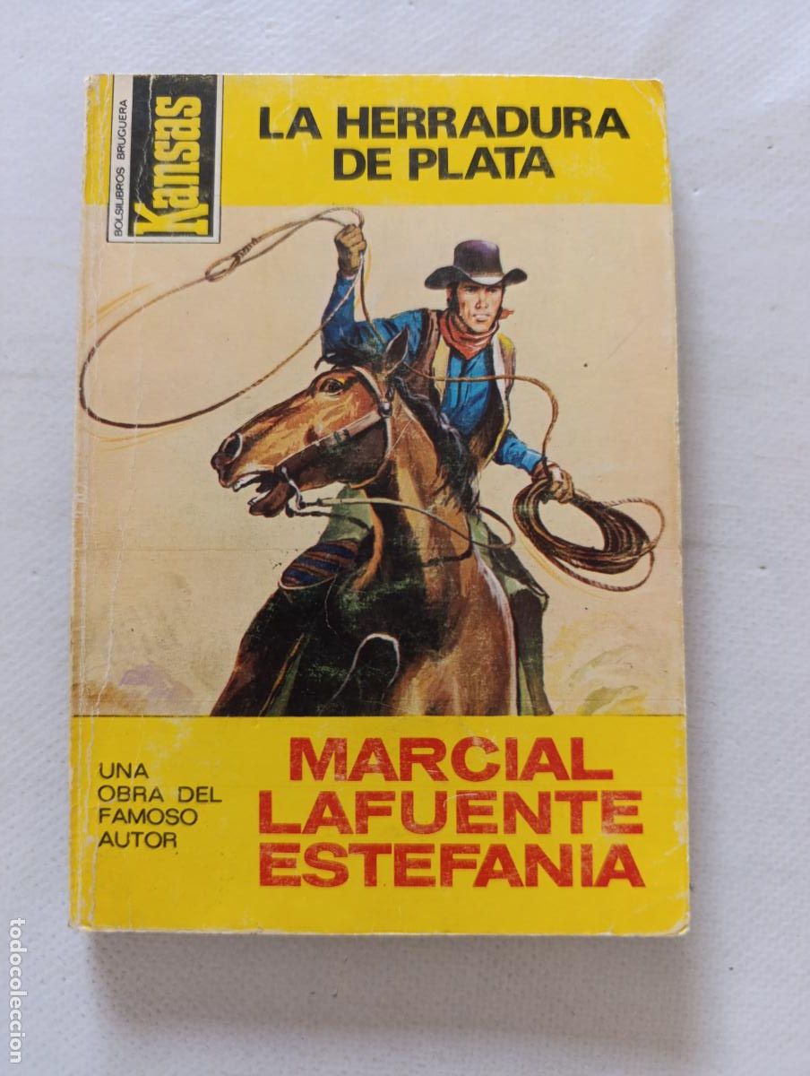 C&oacute;mics: KANSAS N&ordm; 896 - LA HERRADURA DE PLATA - MARCIAL LAFUENTE ESTEFANIA - BOLSILIBROS BRUGUERA (296)