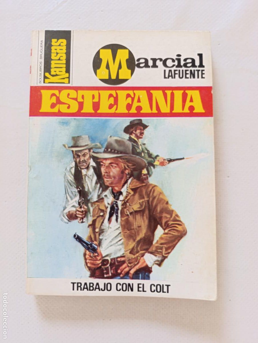 C&oacute;mics: KANSAS N&ordm; 977 - TRABAJO CON EL COLT - MARCIAL LAFUENTE ESTEFANIA - BOLSILIBROS BRUGUERA (296)