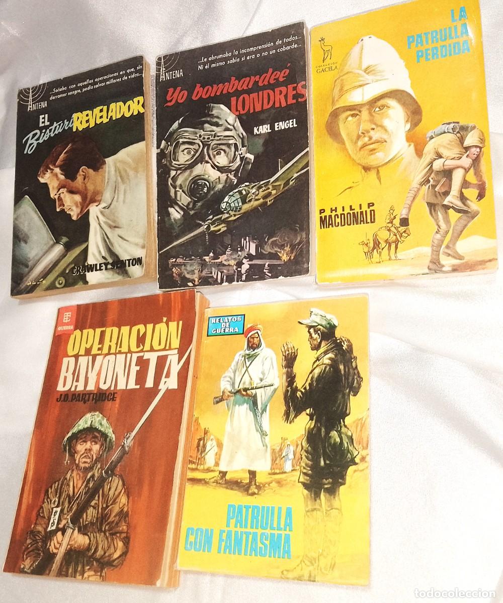 C&oacute;mics: NOVELAS VARIADAS LOTE DE 5 ACCION VARIOS A&Ntilde;OS 50/60-TORAY ETC-LEER DESCRIPCION Y VER FOTOS