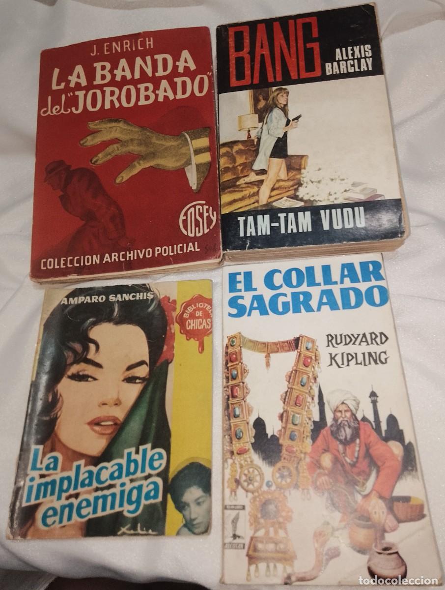 C&oacute;mics: NOVELAS LOTE DE 4-50/60/70-DIFICILES BC-LEER DESCRIPCION Y VER FOTOS