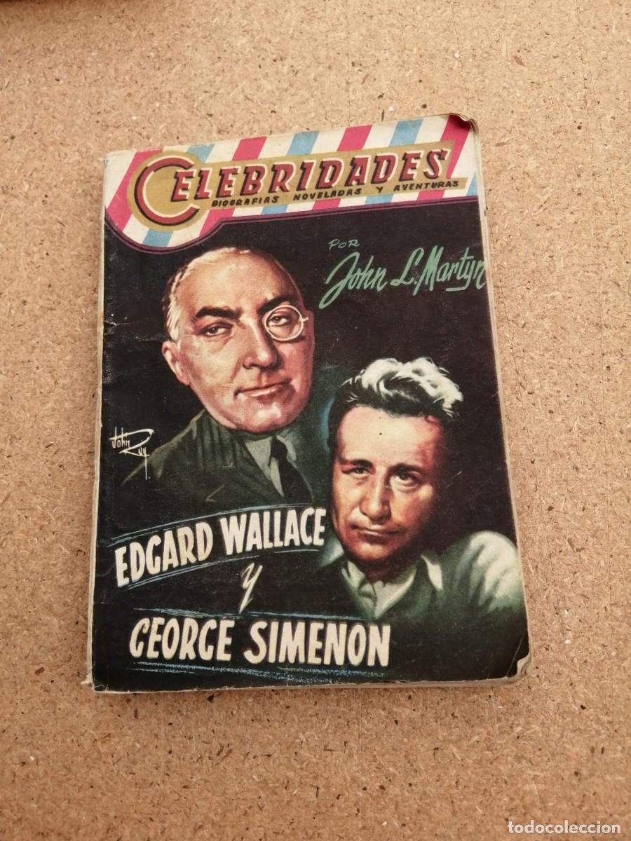 C&oacute;mics: BOLSILIBRO. CELEBRIDADES. EDGAR WALLACE - GEORGES SIMENON
