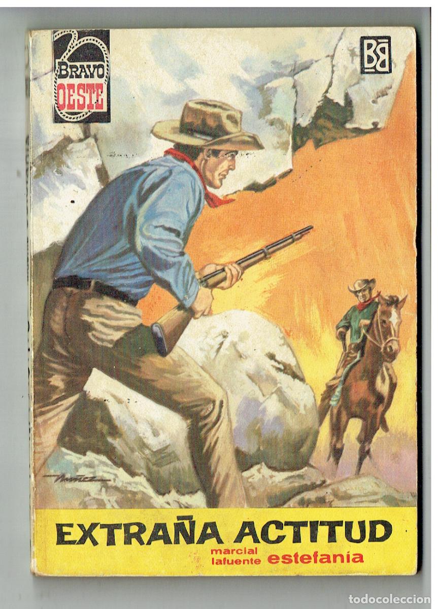 Comics: BRAVO OESTE. N&ordm; 181. EXTRA&Ntilde;A ACTITUD. MARCIAL LAFUENTE ESTEFAN&Iacute;A. BRUGUERA. (B/28.2)