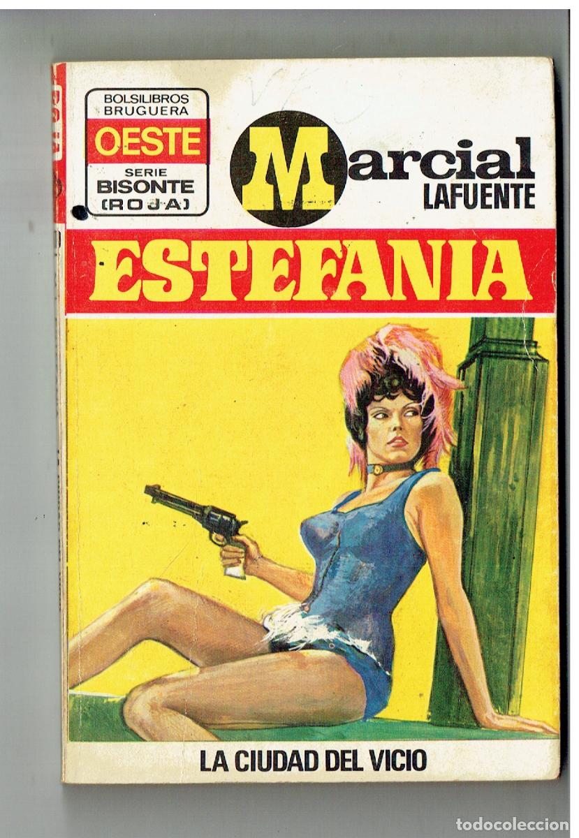 C&oacute;mics: BISONTE ROJA. LA CIUDAD DEL VICIO. MARCIAL LAFUENTE ESTEFAN&Iacute;A. BRUGUERA. (B/28.2)