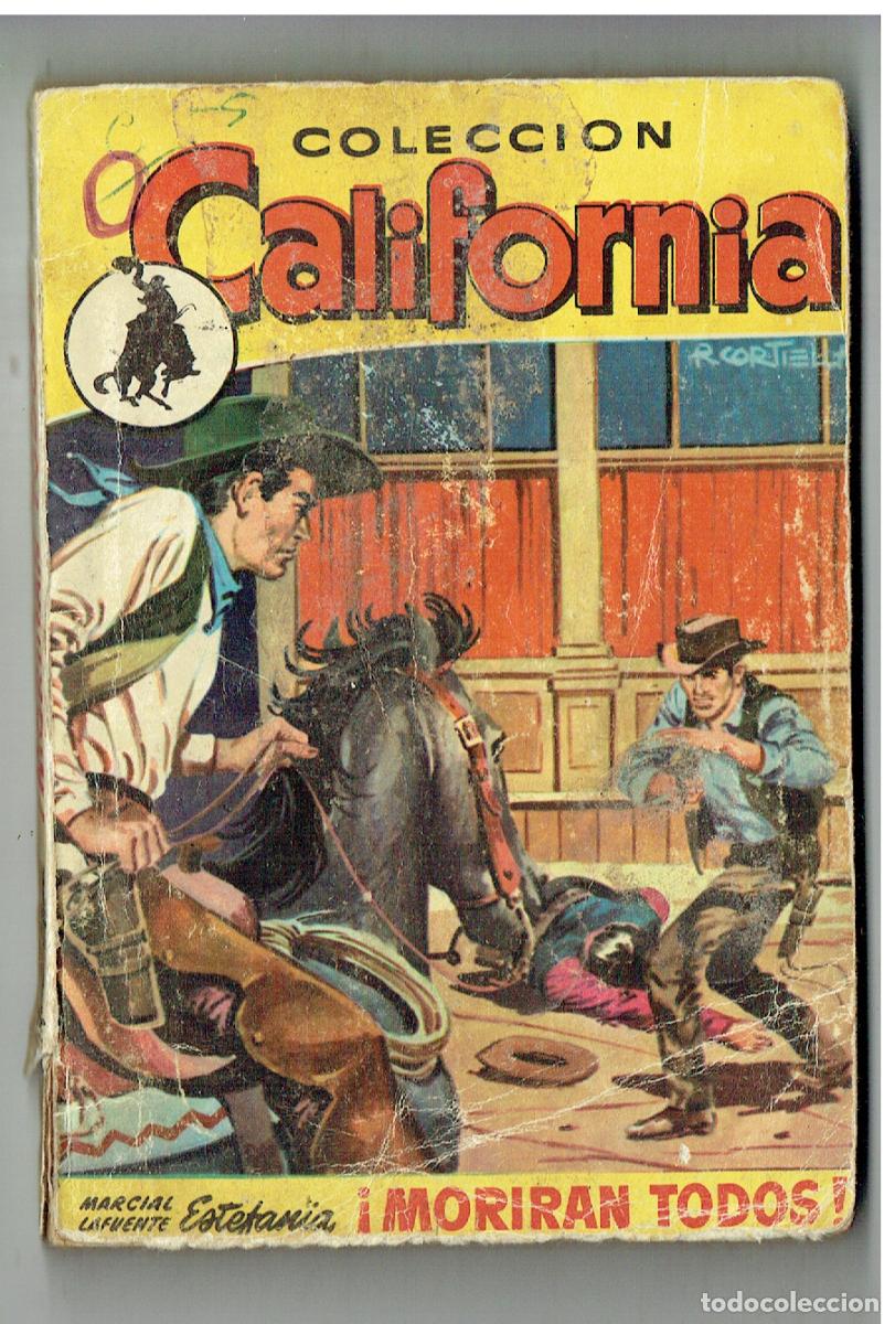 C&oacute;mics: CALIFORNIA. N&ordm; ??. MARCIAL LAFUENTE ESTEFAN&Iacute;A. ACTOR: JEFREY HUNTER. BRUGUERA. 1961. (B/28.2)