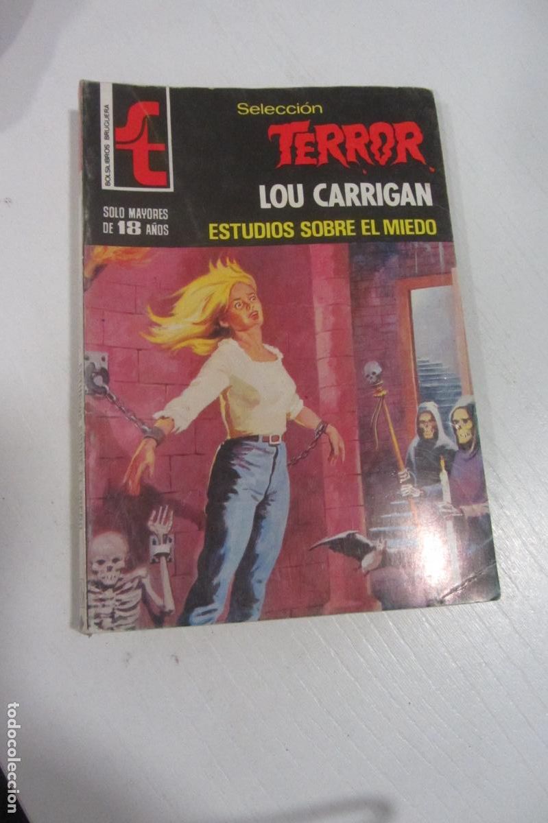C&oacute;mics: SELECCION TERROR 290 ADA CORETTI ESTUDIOS SOBRE EL MIEDO L.CARRIGAN BOLSILIBROS ARX275