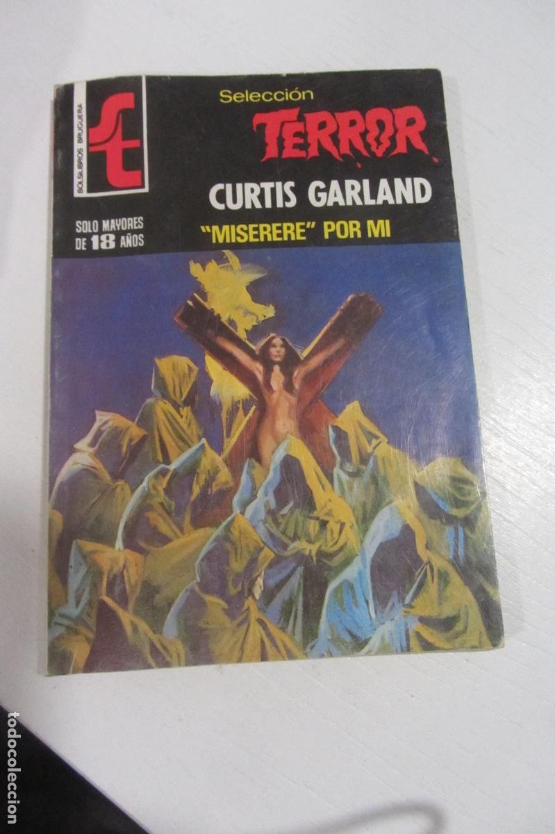 Comics: SELECCI&Oacute;N TERROR N&ordm; 288. MISERERE POR MI. CURTIS GARLAND BOLSILIBROS BRUGUERA S ARX275