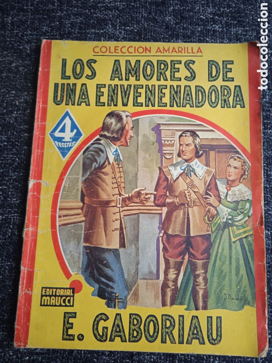 C&oacute;mics: LOS AMORES DE UNA ENVENENADORA / E. GABORIAU -ED. EDITORIAL MAUCCI