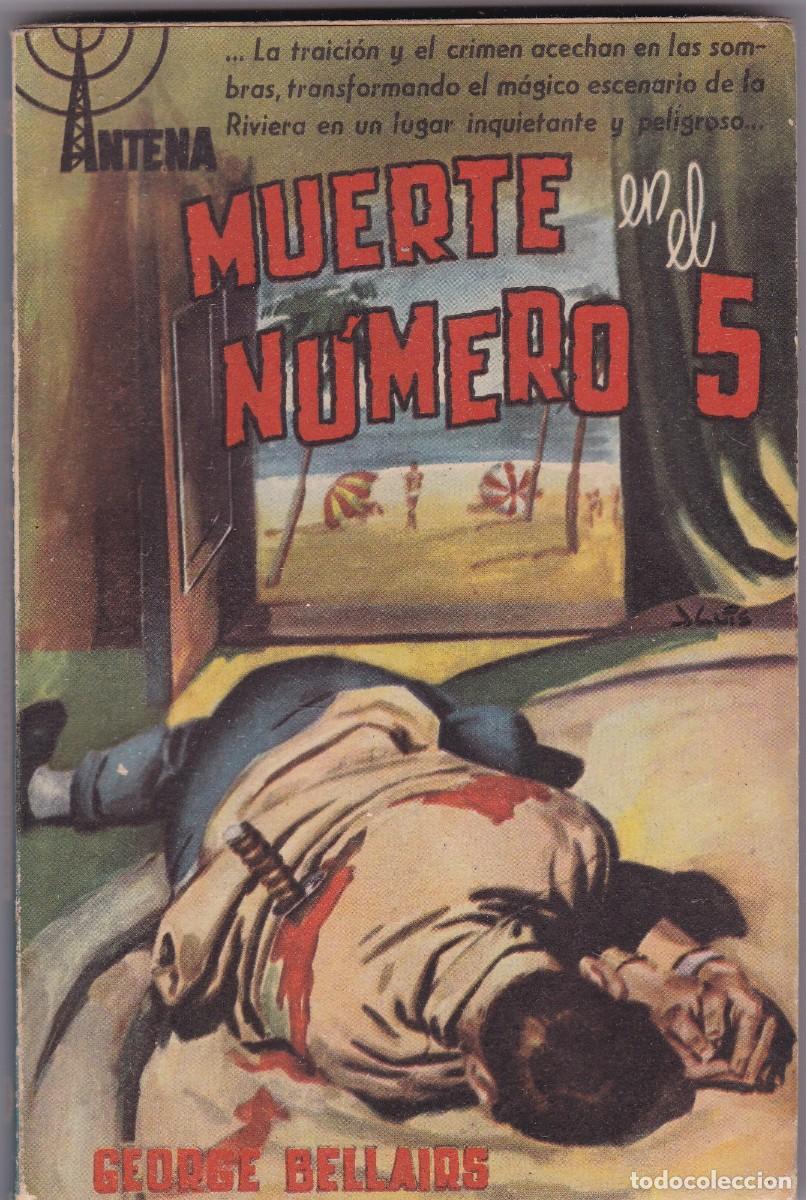 C&oacute;mics: ANTENA - MUERTE EN EL N&Uacute;MERO 5 - GEORGE BELLAIRS - EDICIONES CID N&ordm; 24 / 1958-1&ordf; EDICION