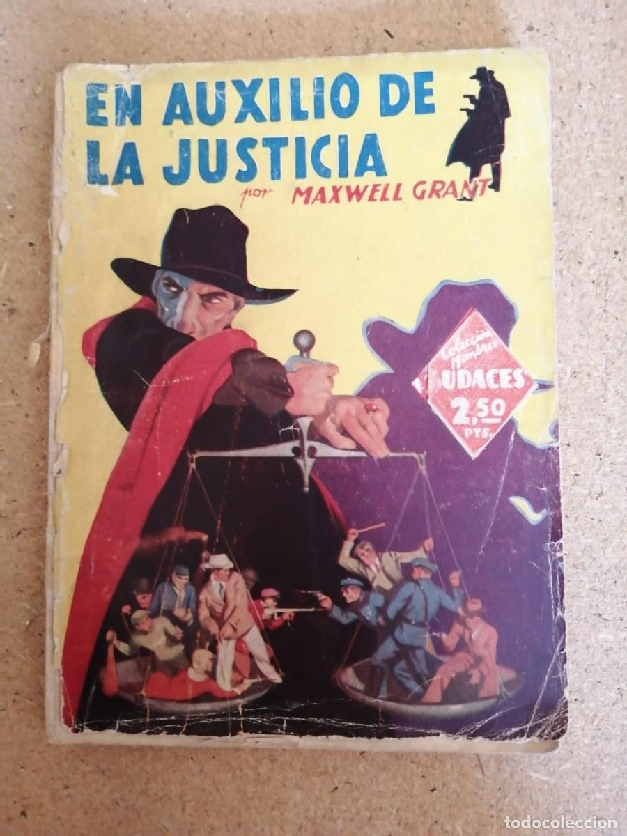 C&oacute;mics: EN AUXILIO DE LA JUSTICIA (MAXWELL GRANT) COLECCION AUDACES