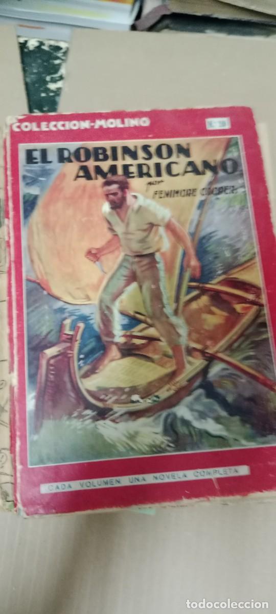 C&oacute;mics: EL ROBINSON AMERICANO .-FENIMORE COOPER .- N&ordm; 20 COLECCION MOLINO G-COAC19