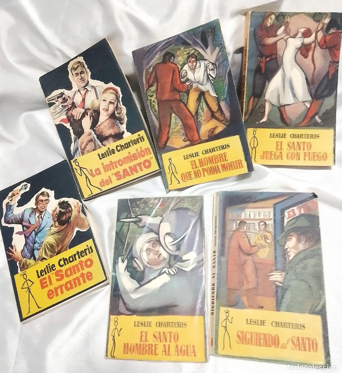 C&oacute;mics: EL SANTO COLECCION COMPLETA 6 EJEMPLARES-1957-NOVELAS-MUY BIEN-LEER DESCRIP GASTOS Y VER FOTOS