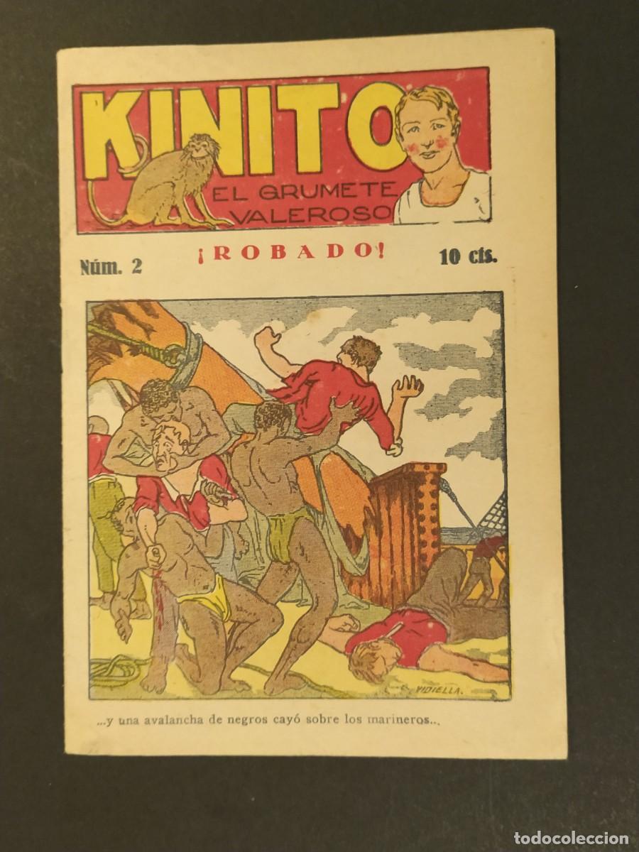 C&oacute;mics: KINITO EL GRUMETE VALEROSO - NUMERO 2 - ROBADO !- COMIC ANTIGUO ORIGINAL -VER FOTOS