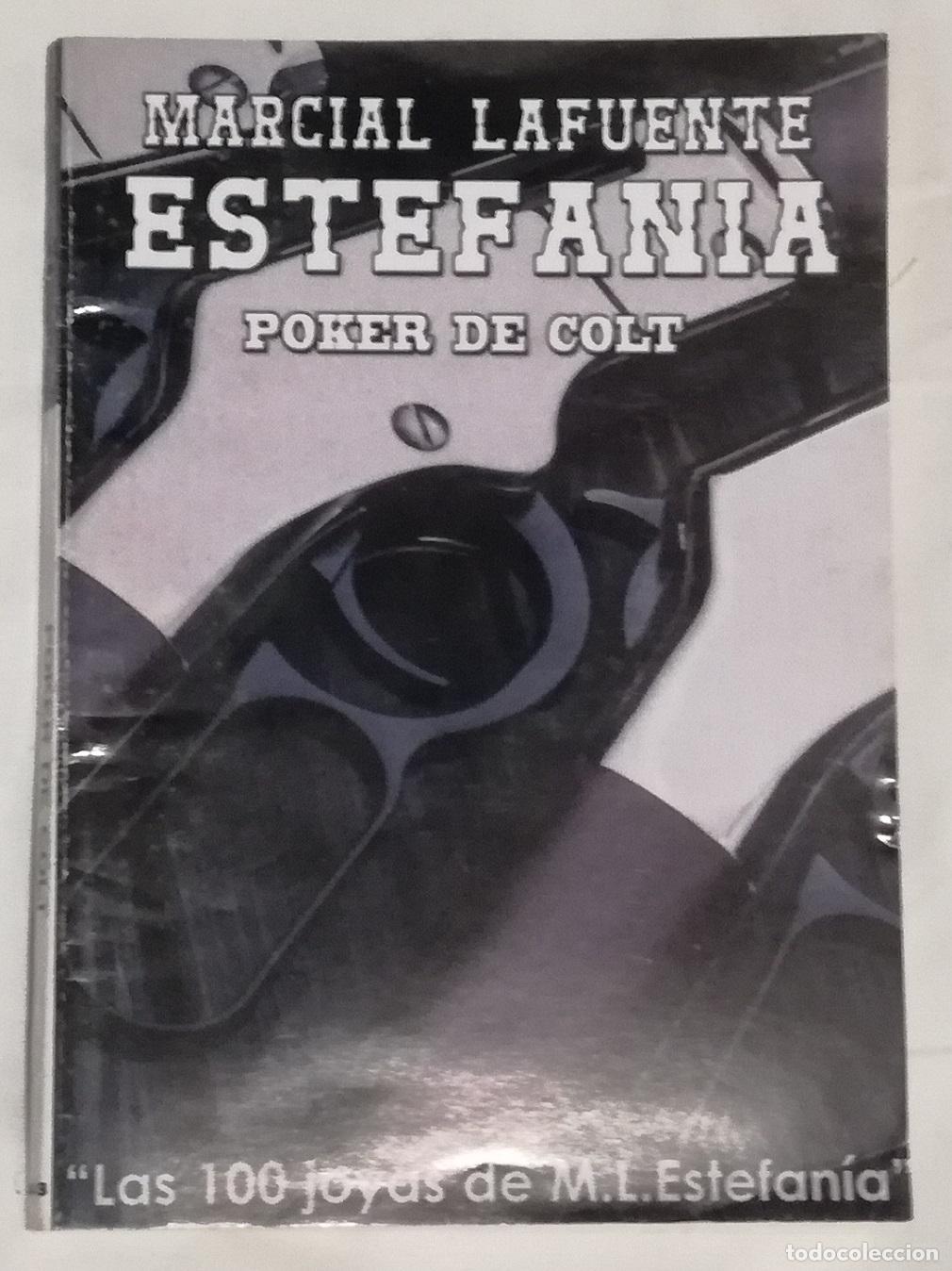 C&oacute;mics: Bolsilibros pulp, n&ordm; 443: Poker de colt - Marcial Lafuente Estefania