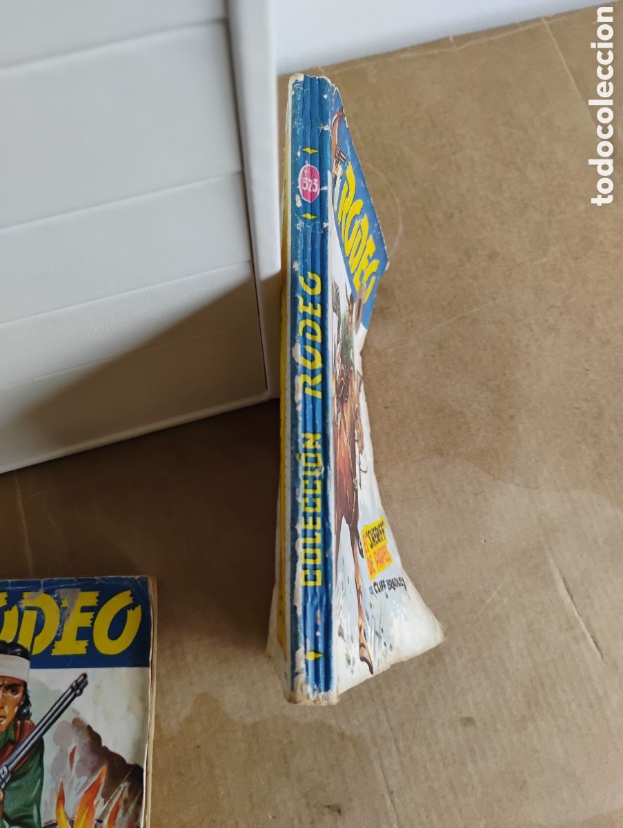 C&oacute;mics: Cliff Bradley: Un sheriff de papel. Col. Rodeo n. 323 - Foto 3