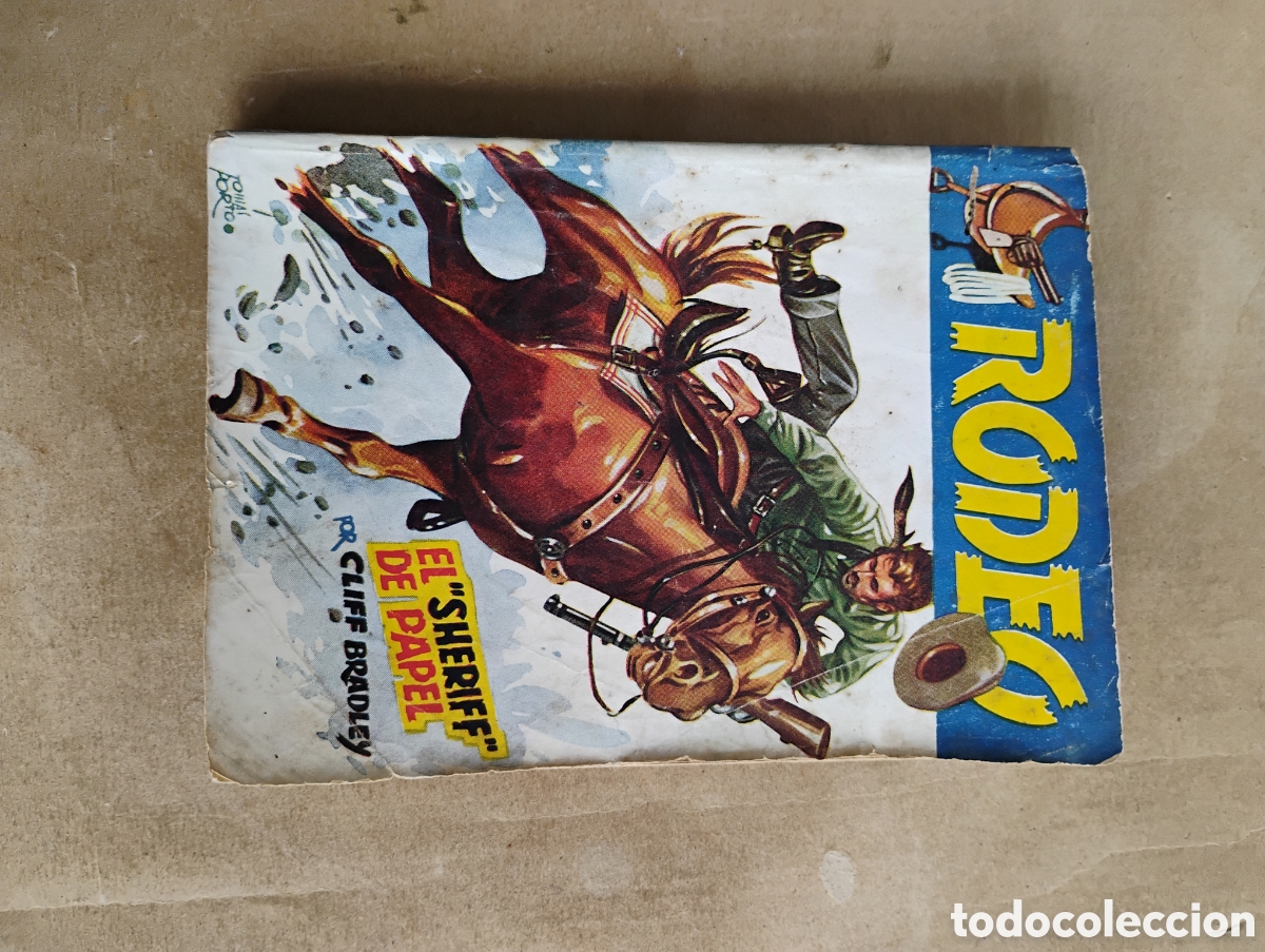 C&oacute;mics: Cliff Bradley: Un sheriff de papel. Col. Rodeo n. 323