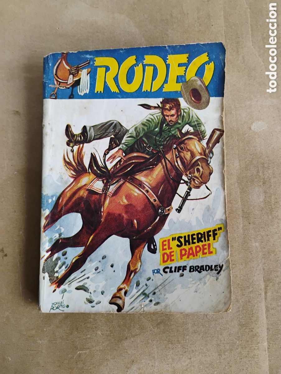C&oacute;mics: Cliff Bradley: Un sheriff de papel. Col. Rodeo n. 323