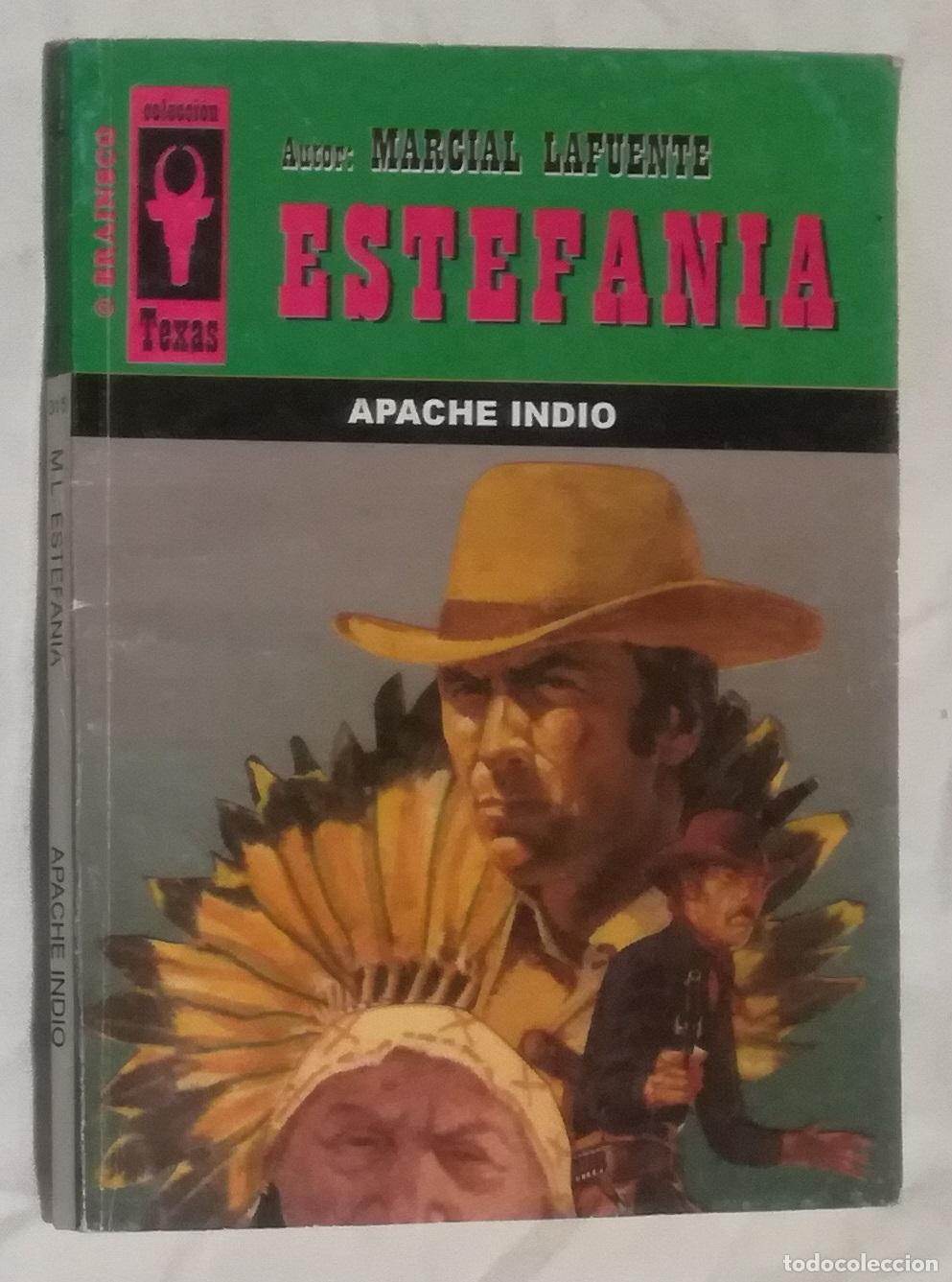 C&oacute;mics: Bolsilibros pulp, Texas Brainsco, n&ordm; 315: Apache indio - Marcial Lafuente Estefania