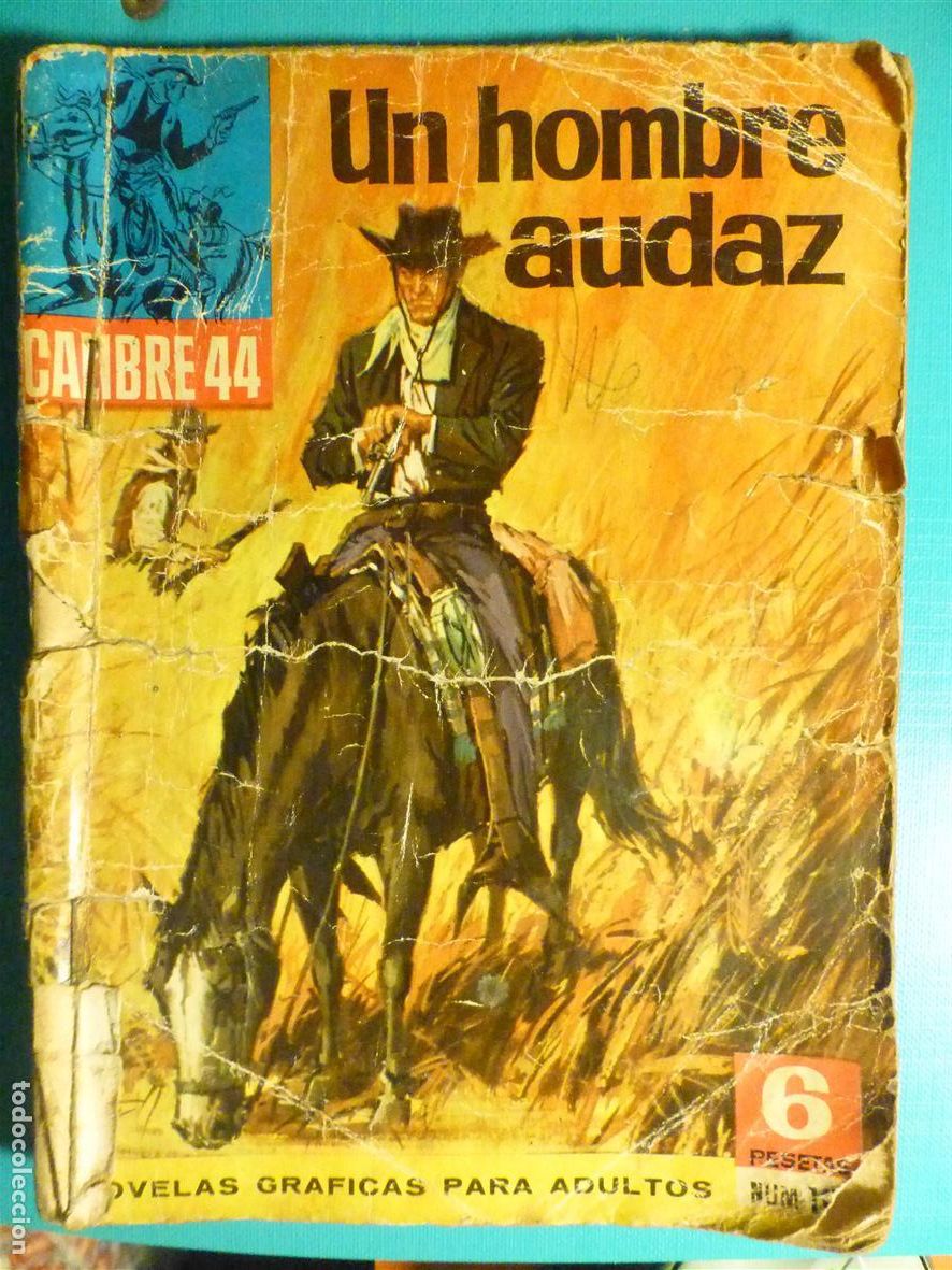 C&oacute;mics: Novela Pulp Wick Evans - Un Hombre Audaz - Calibre 44 -