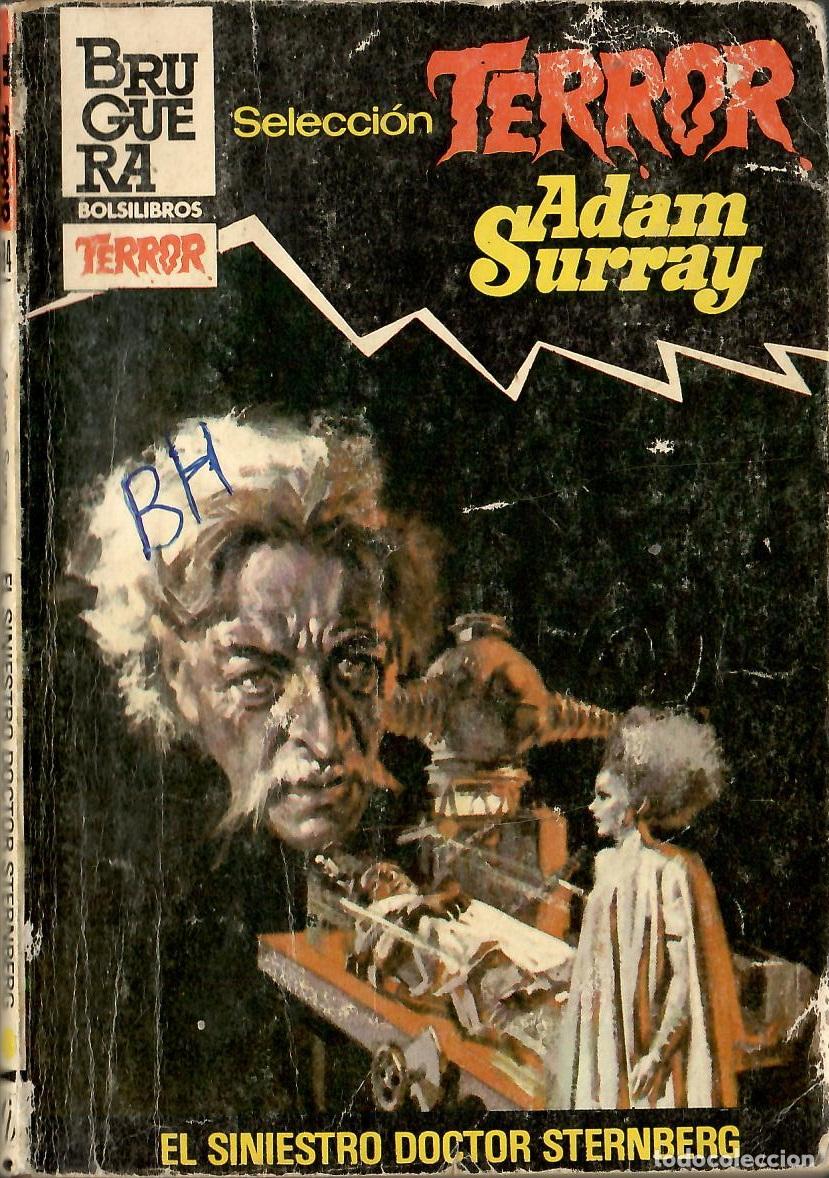 C&oacute;mics: Bolsilibros pulp, Seleccion Terror Bruguera, n&ordm; 584: El siniestro doctor Stenberg - Adam Surray