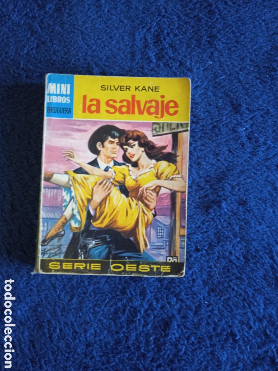Comics: MINI LIBROS OESTE. N&ordm; 378 LA SALVAJE / SILVER KANE -ED. BRUGUERA