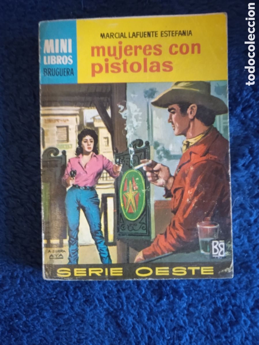 Comics: MINI LIBROS OESTE. N&ordm; 192. MUJERES CON PISTOLAS / MARCIAL L. ESTEFANIA -ED. BRUGUERA