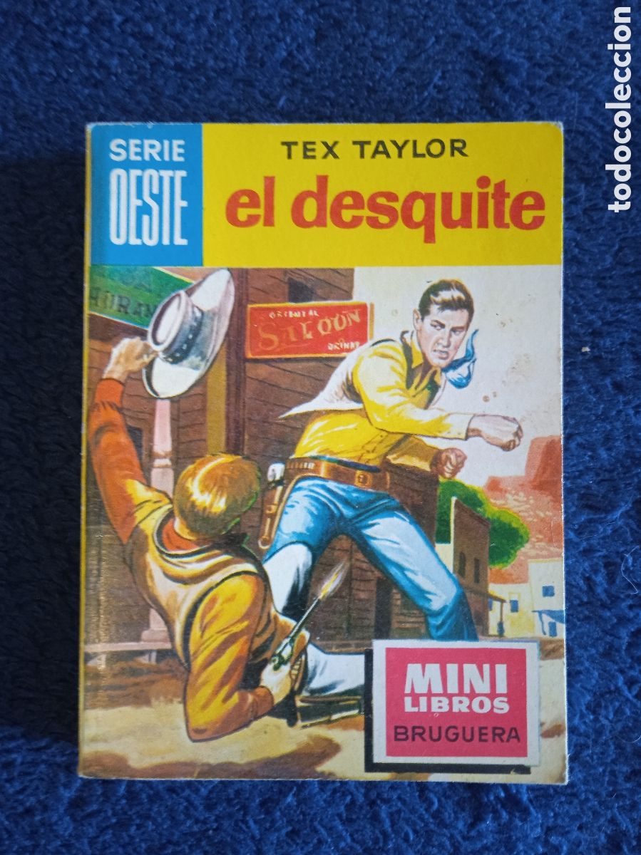 C&oacute;mics: MINI LIBROS OESTE. N&ordm; 55. EL DESQUITE / TEX TAYLOR -ED. BRUGUERA