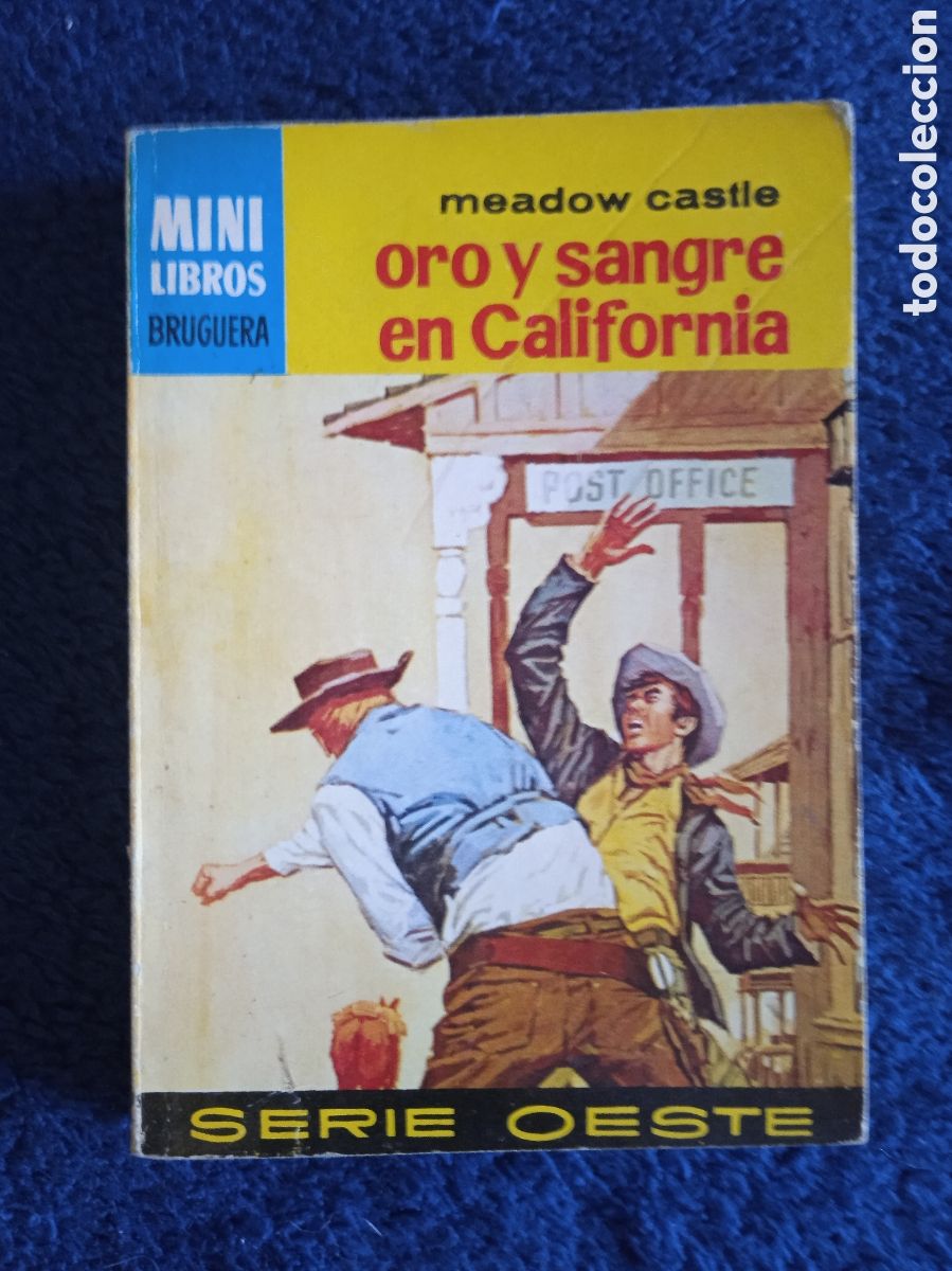 C&oacute;mics: MINI LIBROS OESTE. N&ordm; 820 ORO Y SANGRE EN CALIFORNIA / MEADOW CASTLE -ED. BRUGUERA