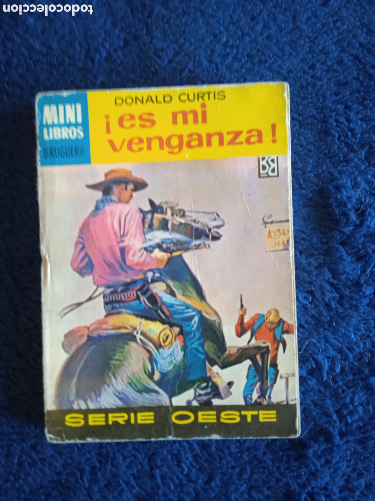 C&oacute;mics: MINI LIBROS OESTE. N&ordm; 326 ES MI VENGANZA / DONALD CURTIS -ED. BRUGUERA
