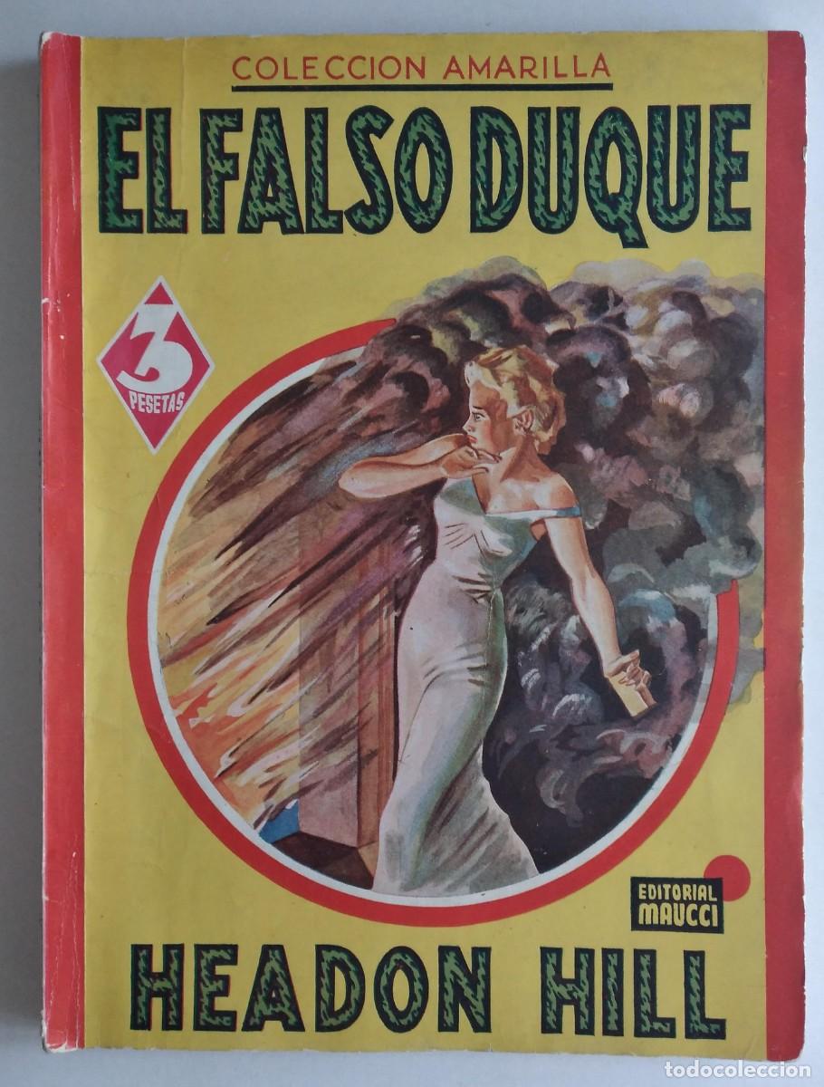 C&oacute;mics: Colecci&oacute;n Amarilla, n.&ordm; 8 &mdash; El caso Trevor &mdash; N. Sumner Lincoln &mdash; Editorial Maucci