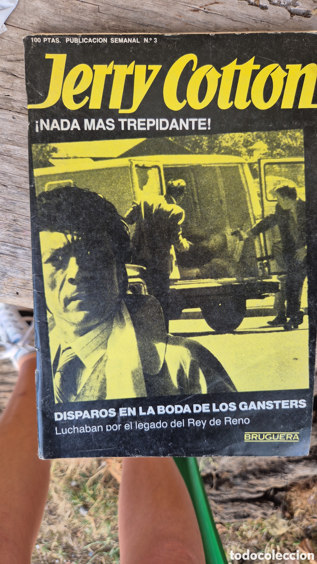 C&oacute;mics: Lote de Novelas Policiales Jerry Cotton &ndash; Editorial Bruguera (A&ntilde;os 80) - Selecci&oacute;n de Joyas Pulp