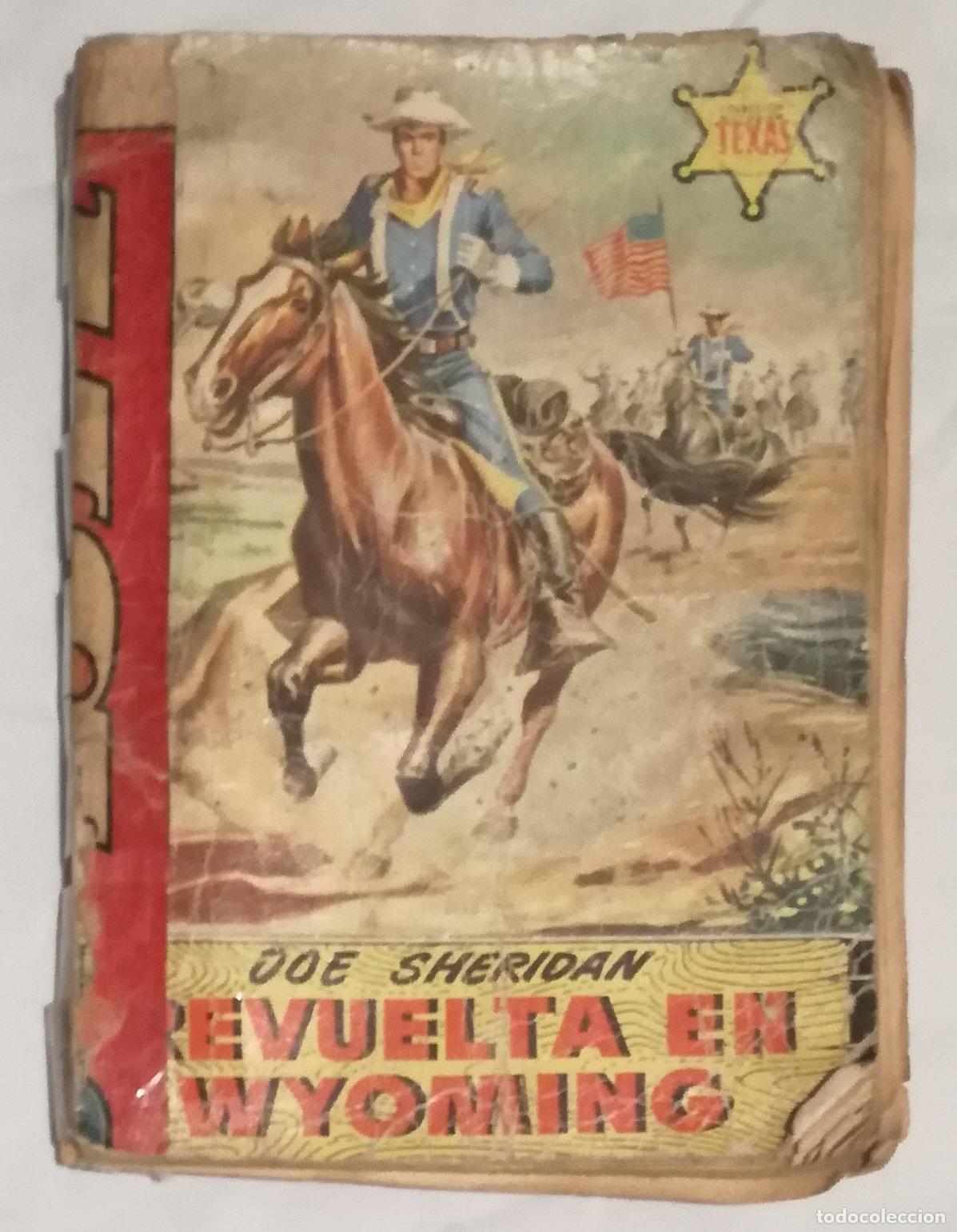 C&oacute;mics: Bolsilibros pulp, Salvaje Texas Bruguera, n&ordm; 161: Revuelta en Wyoming - Joe Sheridan