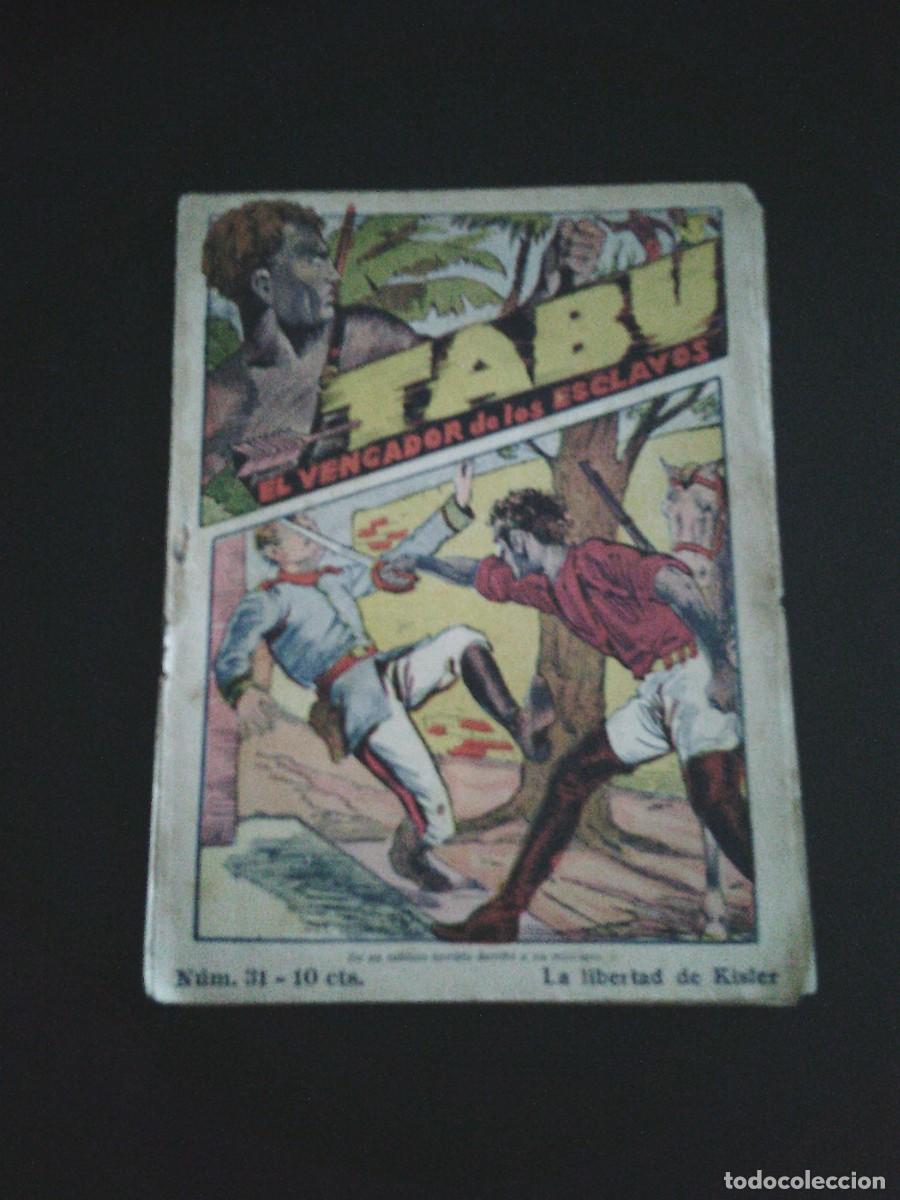 C&oacute;mics: TABU - NUMERO 31 - LA LIBERTAD DE KISLER - EDITORIAL EL GATO NEGRO --CJ 171