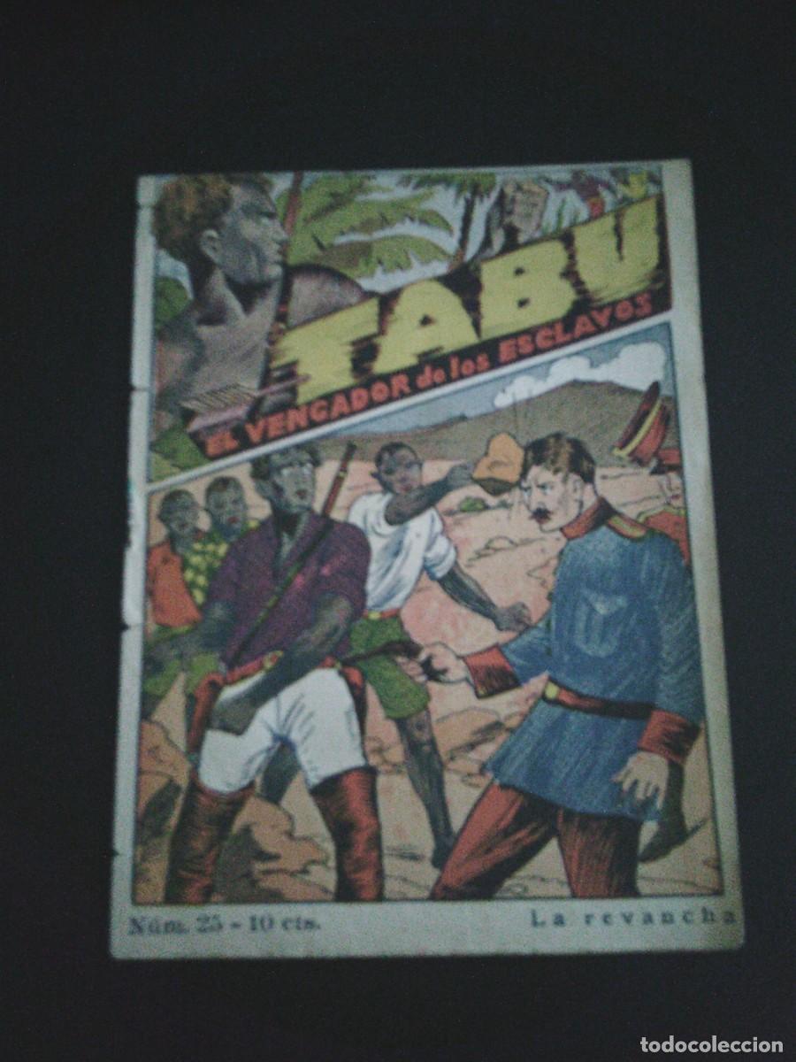 C&oacute;mics: TABU - NUMERO 25 - LA REVANCHA - EDITORIAL EL GATO NEGRO --CJ 171