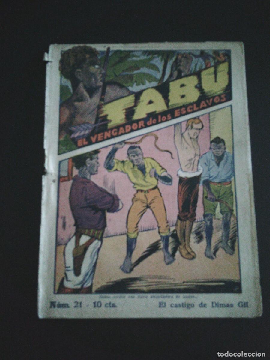 C&oacute;mics: TABU - NUMERO 21 - EL CASTIGO DE DIMAS GIL - EDITORIAL EL GATO NEGRO --CJ 171
