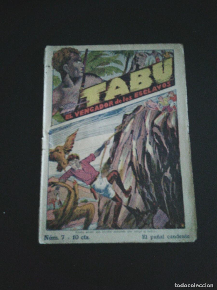 C&oacute;mics: TABU - NUMERO 7 - EL PU&Ntilde;AL CANDENTE - BUEN ESTADO - EDITORIAL EL GATO NEGRO --CJ 171