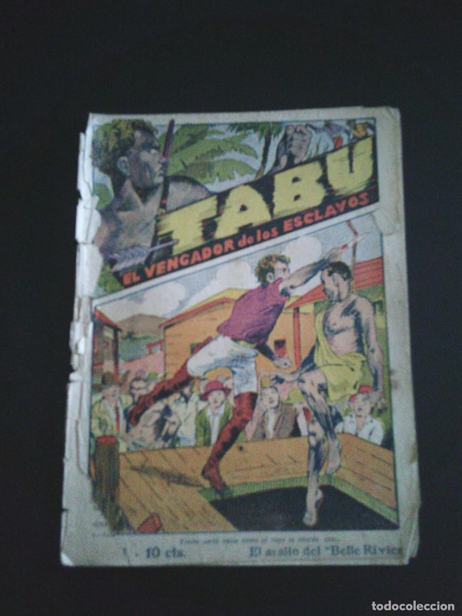 C&oacute;mics: TABU - NUMERO 4 - EL ASALTO DEL BELLE RIVIERE - BUEN ESTADO - EDITORIAL EL GATO NEGRO --CJ 171