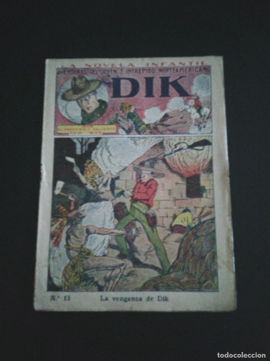 C&oacute;mics: DIK - NUMERO 13 - LA VENGANZA DE DIK - LA NOVELA INFANTIL - EDITORIAL EL GATO NEGRO --CJ 171