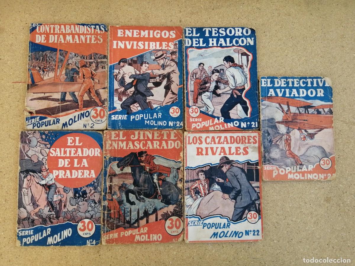 C&oacute;mics: LOTE SERIE POPULAR MOLINO (12 TITULOS)